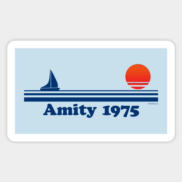 Amity 1975 Sticker by GloopTrekker